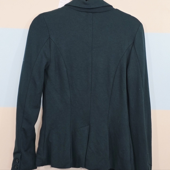 Maurices Teal Women's Suit Jacket - Picture 5 of 7